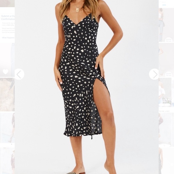 Rolling Straight Midi Dress | Hello Molly - Picture 1 of 3